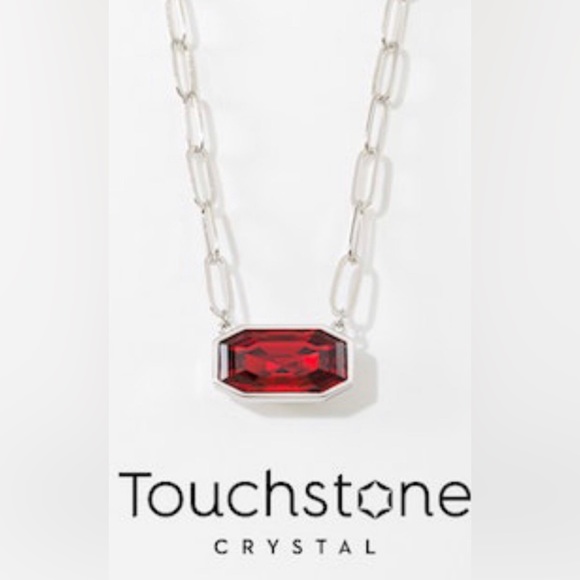 Swarovski Jewelry - Touchstone Crystal by Swarovski RED LIGHT necklace BNIB